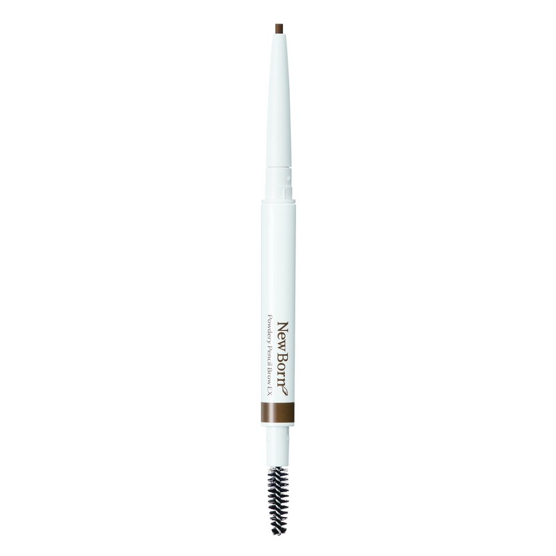 Newborn Powdery Pencil Brow EX 02 Natural Brown Waterproof