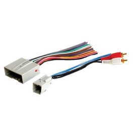 Generic Car Stereo Radio Install Wire Harness Plug -Made for Ford with Factory Subwoofer: 2005-2008 F150/F-150, 2005-2010 F-250/F-350/F-450/F-550, 2004-2007 Mustang