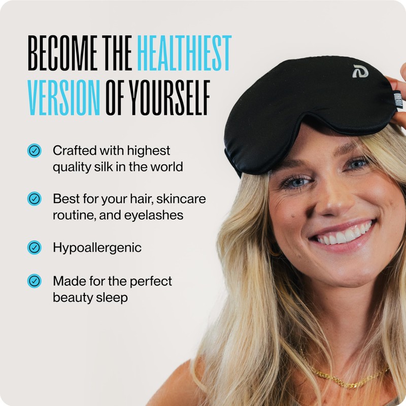 Dream Recovery The Luxe Mask - 3D Performance Silk Sleep