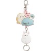 Sumikko Gurashi Reel Key Chain Shirokuma Falling