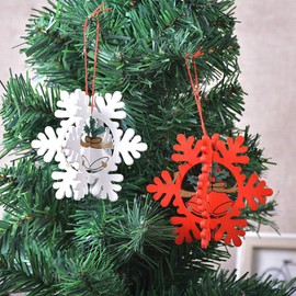 Christmas Ornament, Christmas Tree, Ornament, Wooden, Snowflake, Snowflake, 3D Dimensional, Snowflakes, Decorative, Decorative, Cute, Drop, Decoration, Christmas New Year, Ornaments, String Included,