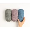 Knit Picks Brava Gray 100% Acrylic Worsted Weight Soft Yarn