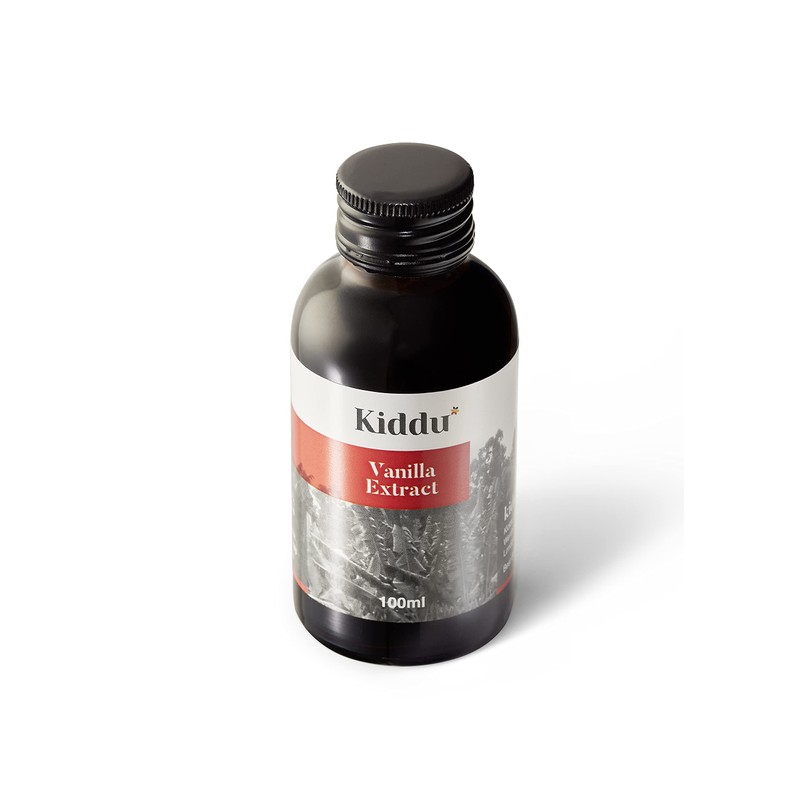 Kiddu - 100ml Pure Vanilla Extract for Home Baking, Made