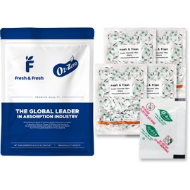 OXYGONE 100 CC [1000 Packets] Premium Oxygen Absorbers for Food Storage, Oxygen Scavengers Packets(4 Bag of 250 Packets) - ISO 9001 Certified Facility Manufactured
