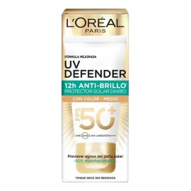 Crema Facial L'oréal Paris 40ml Tono Medio Anti-brillo