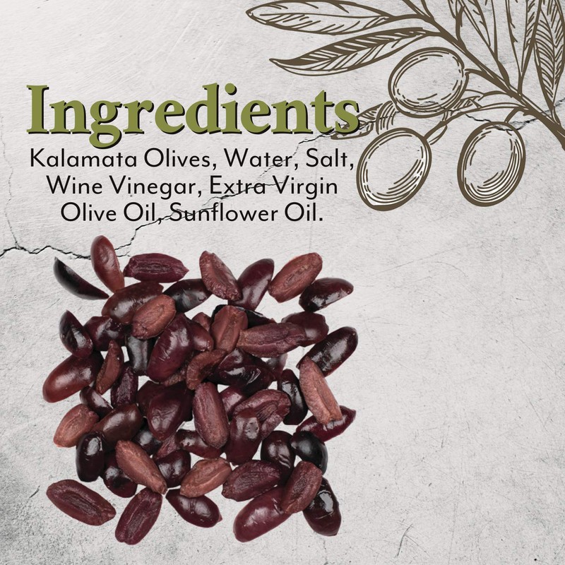 Roland Foods Kalamata Olive Wedges From Greece, Specialty Imported Food,