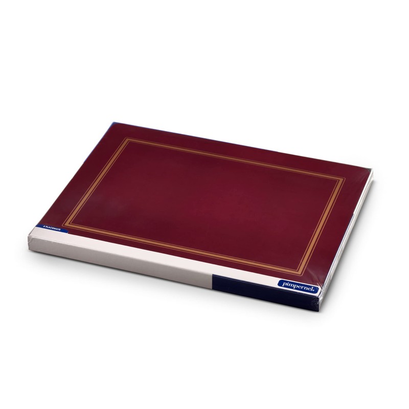 Pimpernel Classic Collection Placemat & Coaster Set – (15.7" x