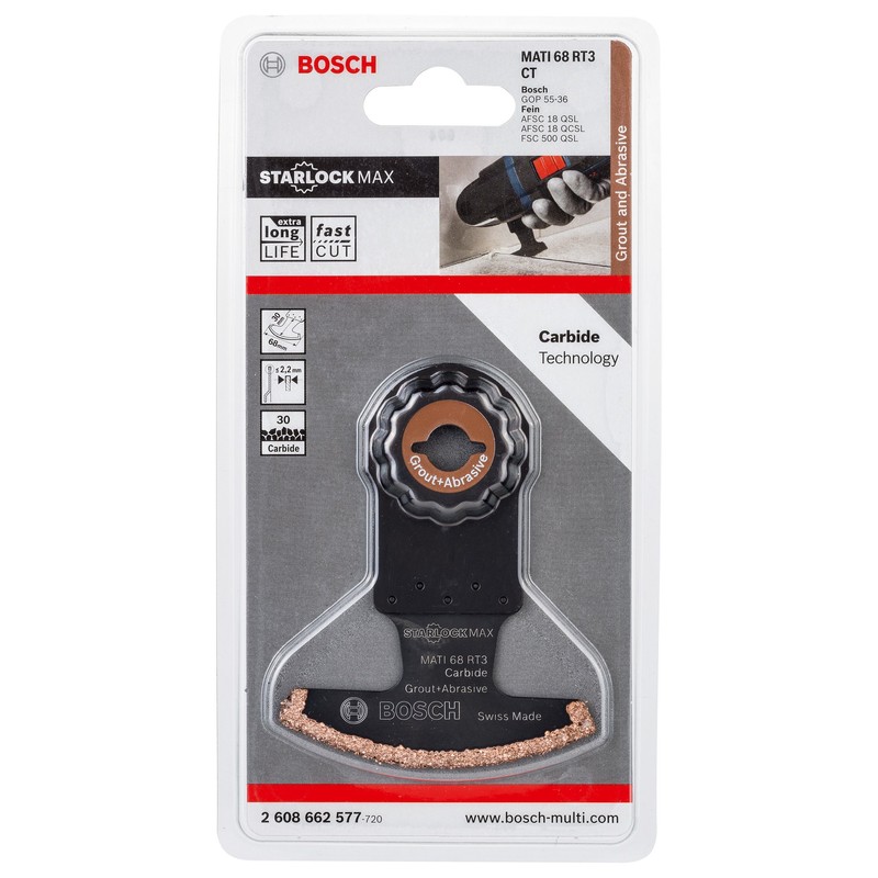 Bosch 2608662577 Plunge Cut Saw Blade MATI 68 RT3 68mm,