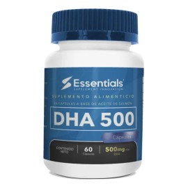 Essentials Omega 3 Dha 500 Mg Sabor Sin sabor