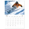 SNOWBOARDS, SKIS & SKATES (Monthly Wall Calendar 2025 11.7" x