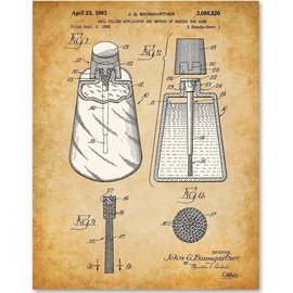 Nail Polish Applicator - 11x14 Unframed Patent Print - Great Nail Spa or Bathroom Decor and Gift Under $15 for Nail Technicians or Manicurists