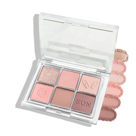 6 Colors Eyeshadow Palette Matte & Pearl, Earth Color, Natural Eyeshadow Makeup, Shading, Highlights, Earth Colors, Dazzle Style, For Beginners