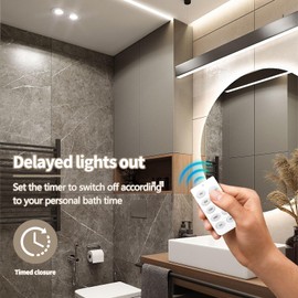 GREENBELL 8-Position Timer Switch, Countdown Timer and Receiver Kit, Remote Control Lighting Fixture, Timer Switch with Remote for Ceiling Lights, Lamps