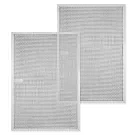 BPS1FA36 Aluminum Range Hood Filter 17-1/4"X 11-3/4"X 3/8" for Broan Nutone Allure QS1 36" and 36" WS1 WS2 Range Hood Filter Replacement 5 Layers, 2 Pack