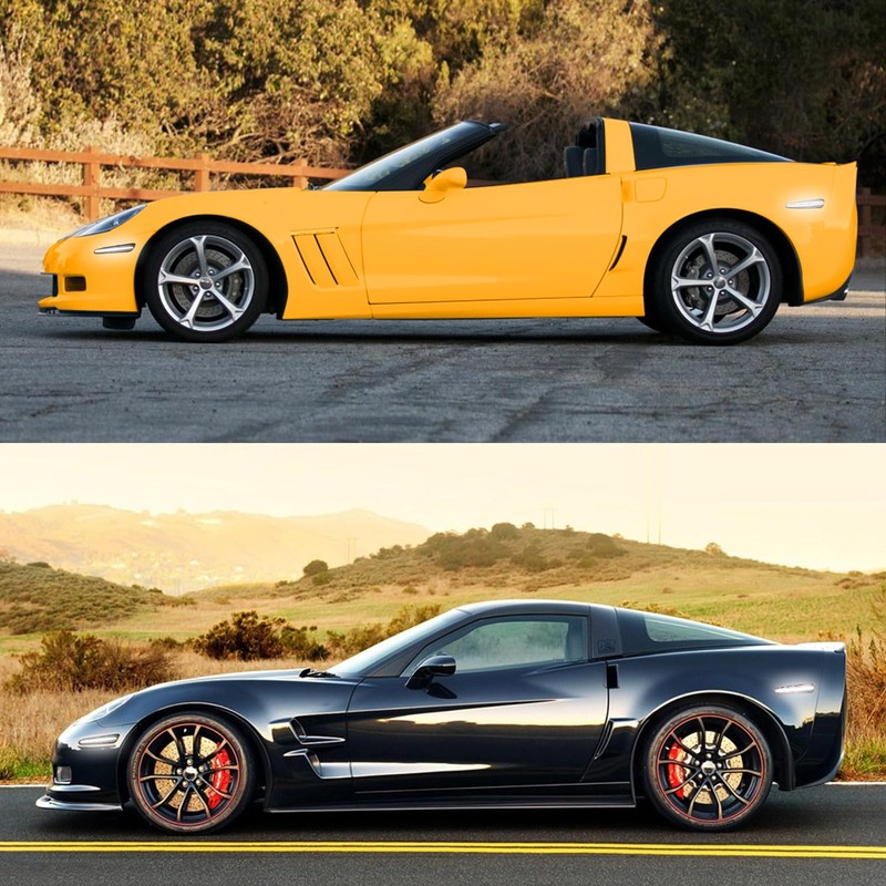 ROCCS C6 Corvette Side Marker Lights Compatible with Chevy Corvette