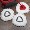 4 Pack Spin Mop Refill Replacement Head Compatible with Ocedar