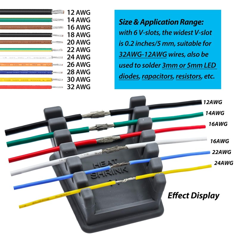 ZYRELYNX Upgraded Silicone Soldering Stand & Soldering Iron Holder, With