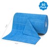 LIVOS Microfiber Cleaning Cloth Roll - 80 Pack, Reusable Paper