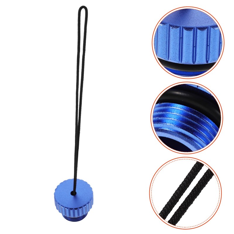 BESPORTBLE Oxygen Bottle Dust Plug Scuba Tank Valve Cap Air
