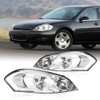 ALLGOOD Headlight Assembly Front Headlamp Compatible with Chevy Impala 2006-2013/