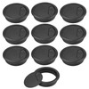2-3/8" Spring Desk Grommet, JTemgle Plastic Cable Hole Cover Computer