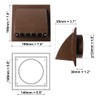 Ø 125mm / 5'' Cowled Duct Cover with Gravity Flap