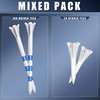 CHAMPKEY Original Plastic Golf Tees 100 Pack | 85 Driver