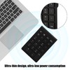 BT304 Wireless Numeric Keypad Ergonomic Ultra Thin Compatible with Bluetooth