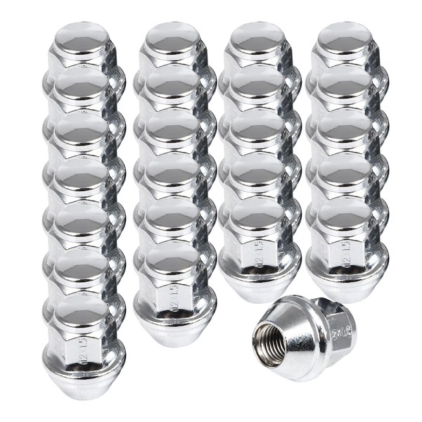 AINTIER 24Pcs Lug Nuts M12x1.5 Wheel Lug Nut 3/4"(19mm) Hex