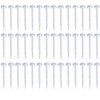 50 Packs 20cm Fluorescence Glow-in-Dark Plastic Tent Stakes Awning Pegs