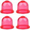 Uorimy 4-Pack 530058709 Air Purge Red Carburetor Large Primer Bulb