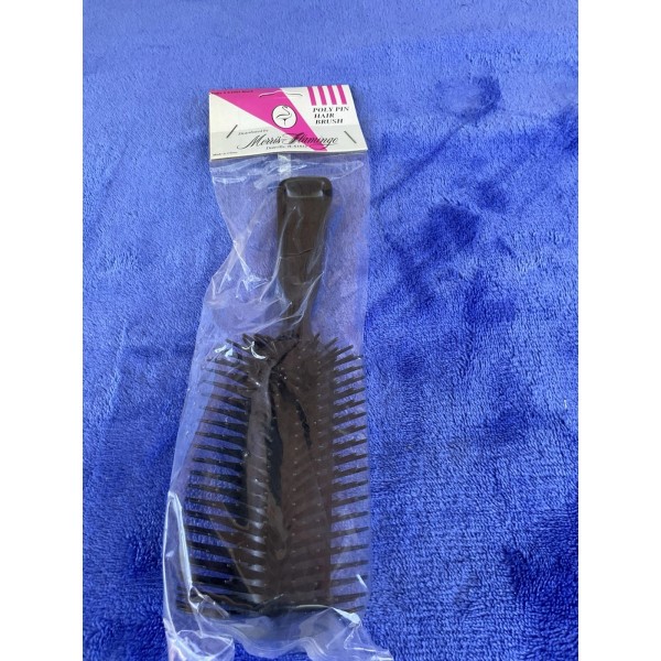MORRIS FLAMINGO Double Purpose Professional Comb Styler Brush Black Color