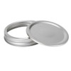 Stainless Steel SplitType Mini Glass Jar Lids Container Sealing Cover