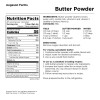 Augason Farms Butter Powder Resealable Pouch, Dehydrated Emergency Food 10