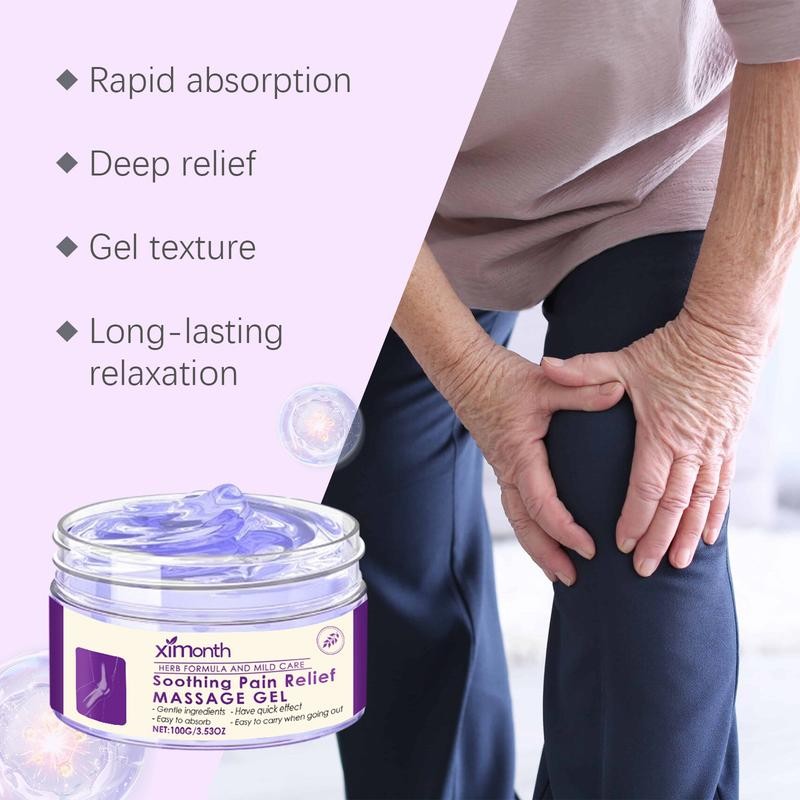 XIMONTH Body Care massage Gel purple gel for daily care,