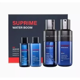 PLDK 피엘디크 수프라임 워터 붐 남성화장품 4종세트 PL&D Core Supreme Water Boom Men's Cosmetics 4-Piece Set