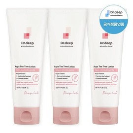 Dr. Deep Akpa Tea Tree Lotion x3 / 닥터딥 아크파 티트리 로션x3