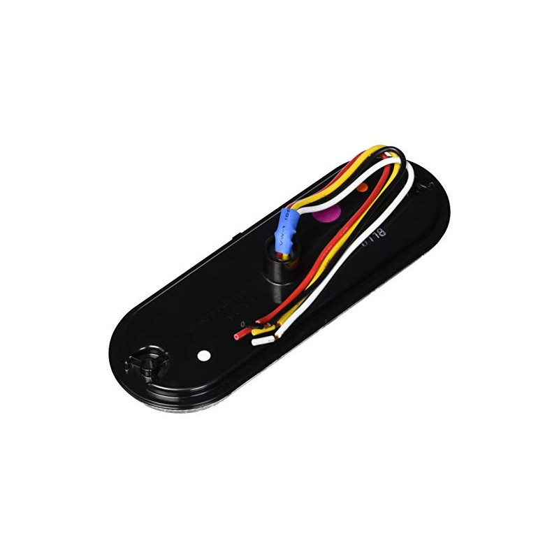 Maxxima M63353WYCL 14 LEDs Oval White/Amber 6.5" Emergency Warning Surface