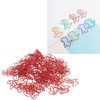 100pcs Paper Clips Prevent Slip Cute Rabbit Shaped Decorative Bookmark