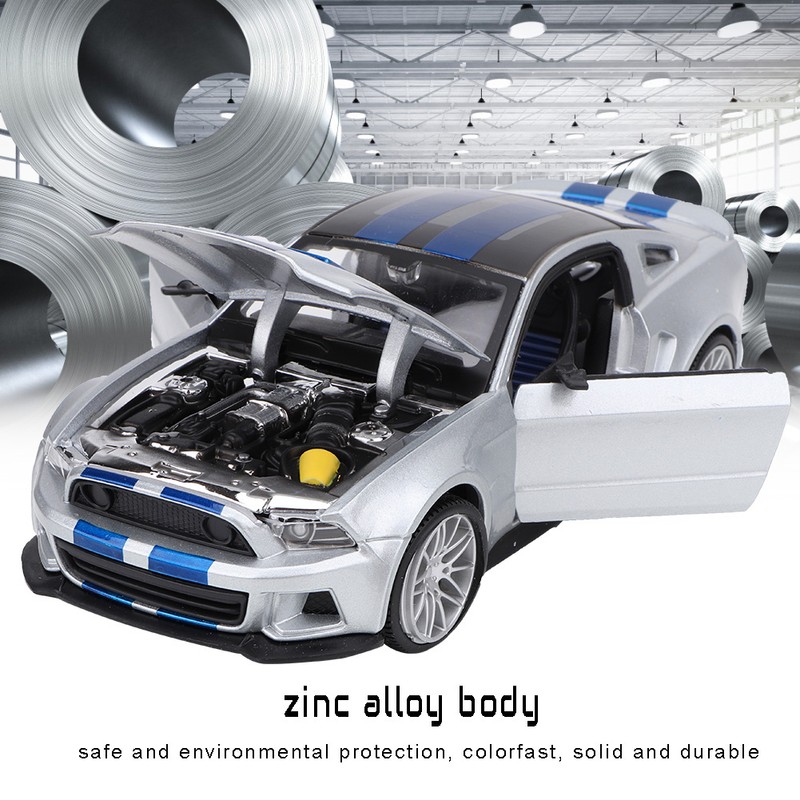 1:24 Miniature Alloy Racing Car Model for Ford Mustang GT