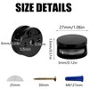 Frameless Mirror Mounting Hardware Kit Zinc Alloy Mirror Holder Clips