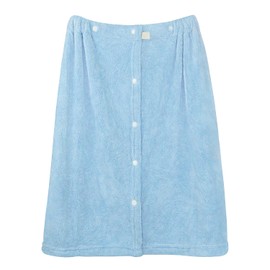 Wrap Towel, Kids Pool Towel, For Kids, 23.6 inches (60 cm) Length, Boys & Girls, Wrap Towel, Microfiber, Plain, Water Absorbent, Quick Drying, For Bathing, Hot Springs, Sea, Swimming, Travel, Changing Clothes (Blue)