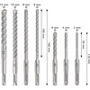 Bosch 7X PRO SDS plus-5X Hammer Drill Bit Set (for