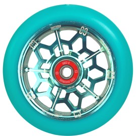 Core Hex Hollow Stunt Scooter Wheel 110 mm I Children I Trick I Pedal I Scooter I Wheels I Wheel I Replacement I Wheel (Hex Mint Blue)