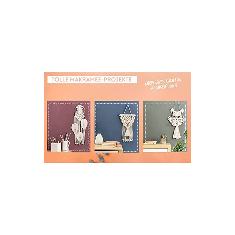 Little Knotting Moments: Macrame Latch Set - Cute Owl