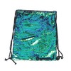 BB Klostermann pailetten- Backpack/Gymnastics Bag in Double-Sided, Blue Green 34x44cm