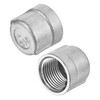 PATIKIL 3/8" NPT Pipe Fitting Cap, 4 Pack 304 Stainless