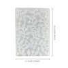 DIYology 3D Christmas Leaves Embossing Folders for Card Making, 3