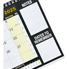 2025 Month to View Desktop Planner Calendar for Home Office