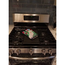 Caroline's Treasures SS8610OVMT Golden Retriever Oven Mitt Heat Resistant Thick Oven Mitt for Hot Pans and Oven, Kitchen Mitt Protect Hands, Cooking Baking Glove